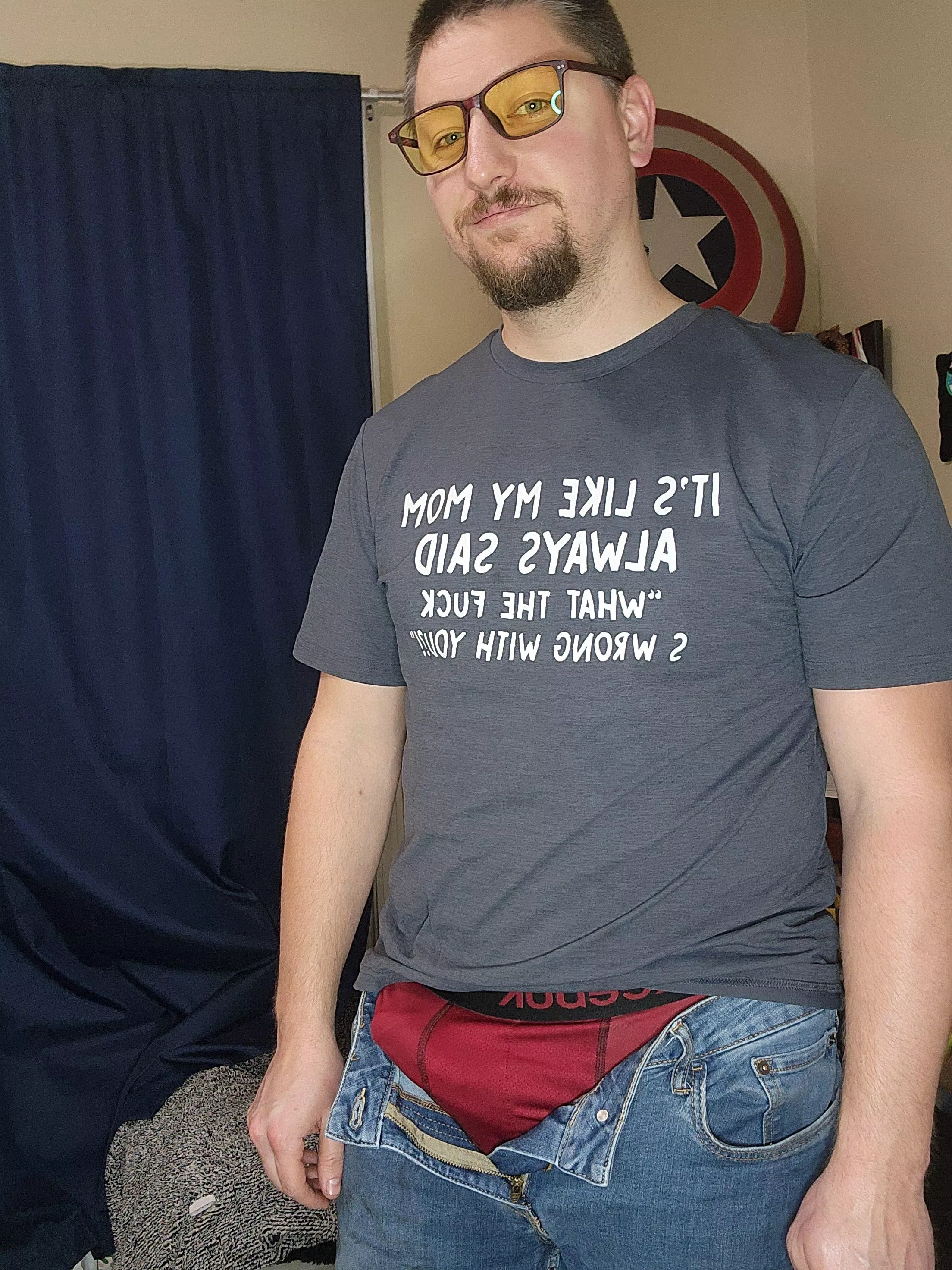 Hop on,  it's already wet.