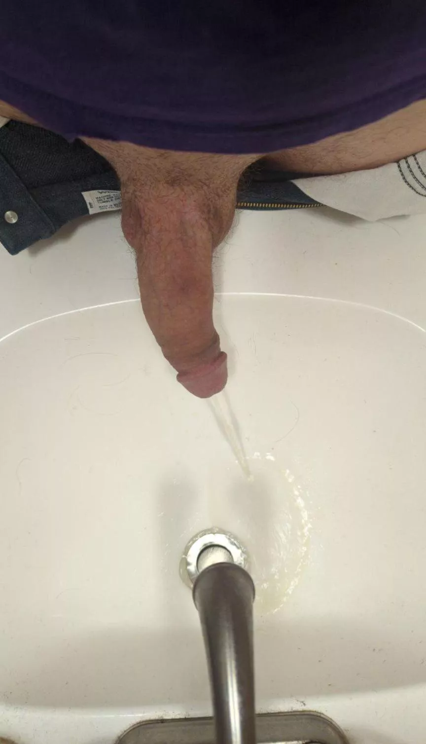 I couldn't make it, so I just had to use the sink