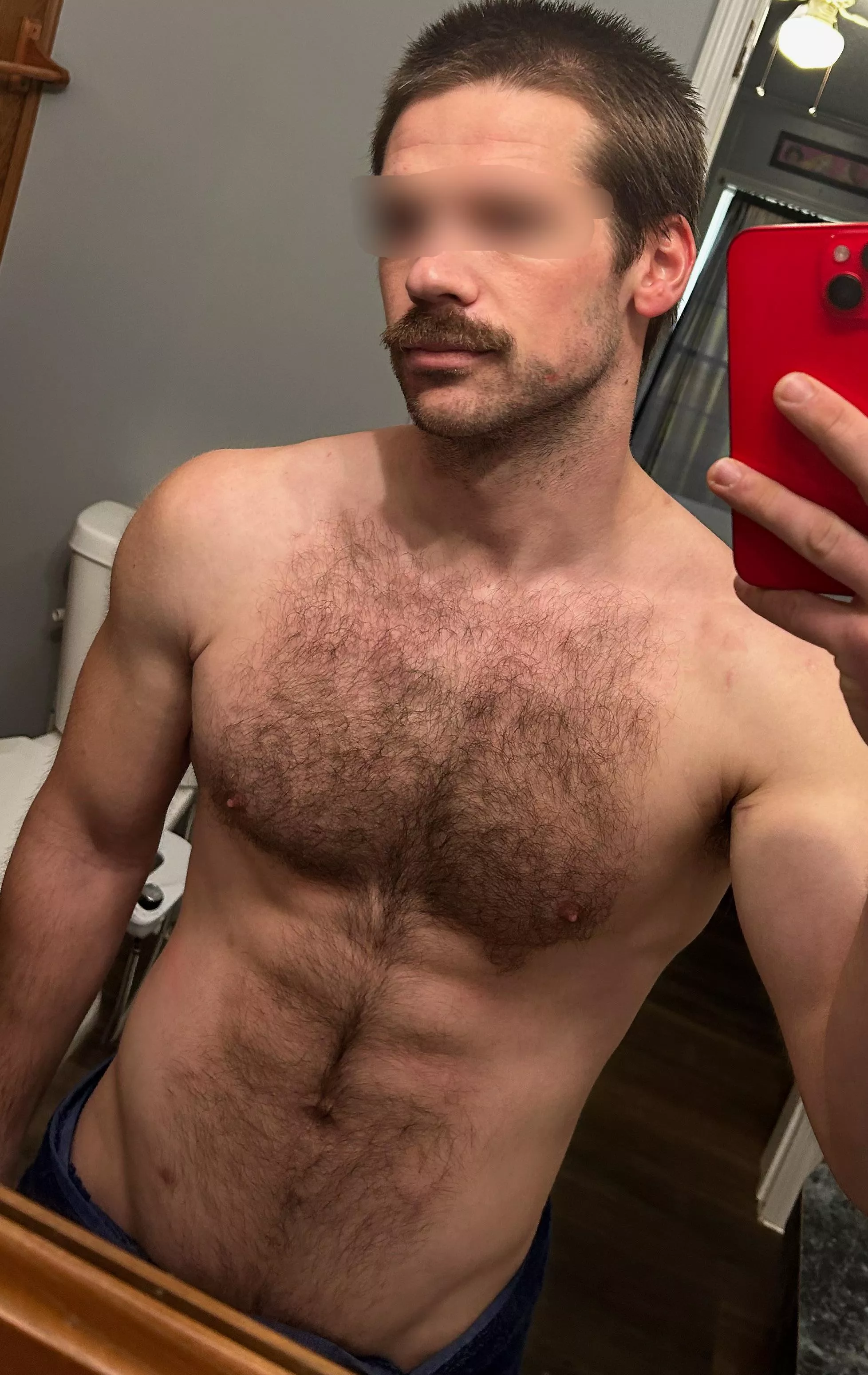 I shaved the beard, but do I do the mustache