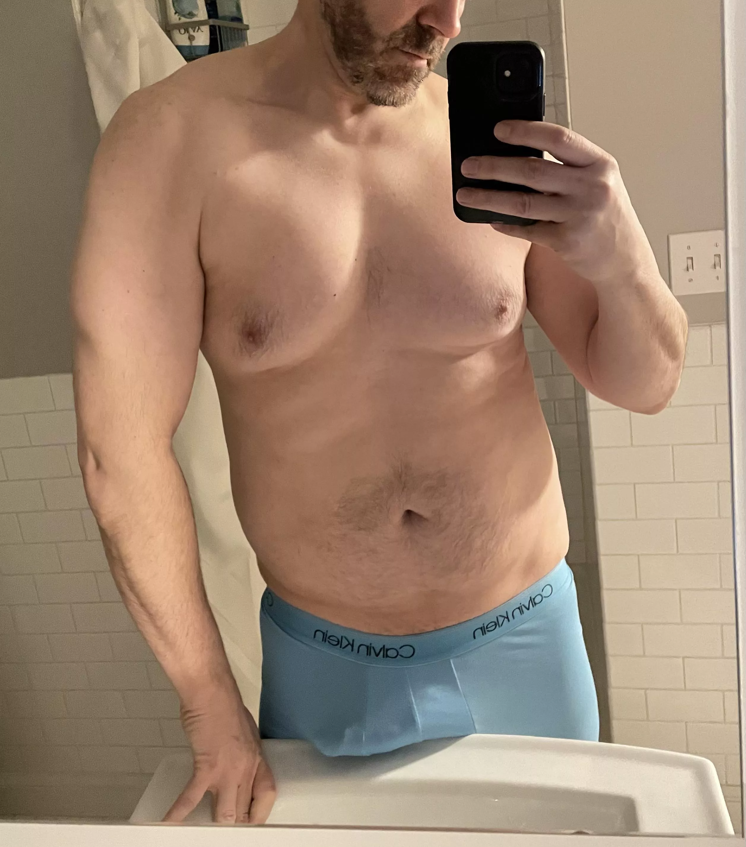 I think blue is my color