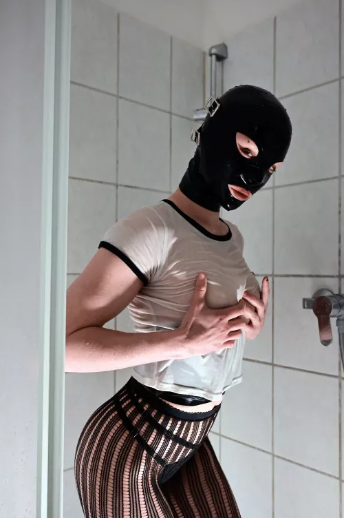 Im soaking wet waiting for you to come inside