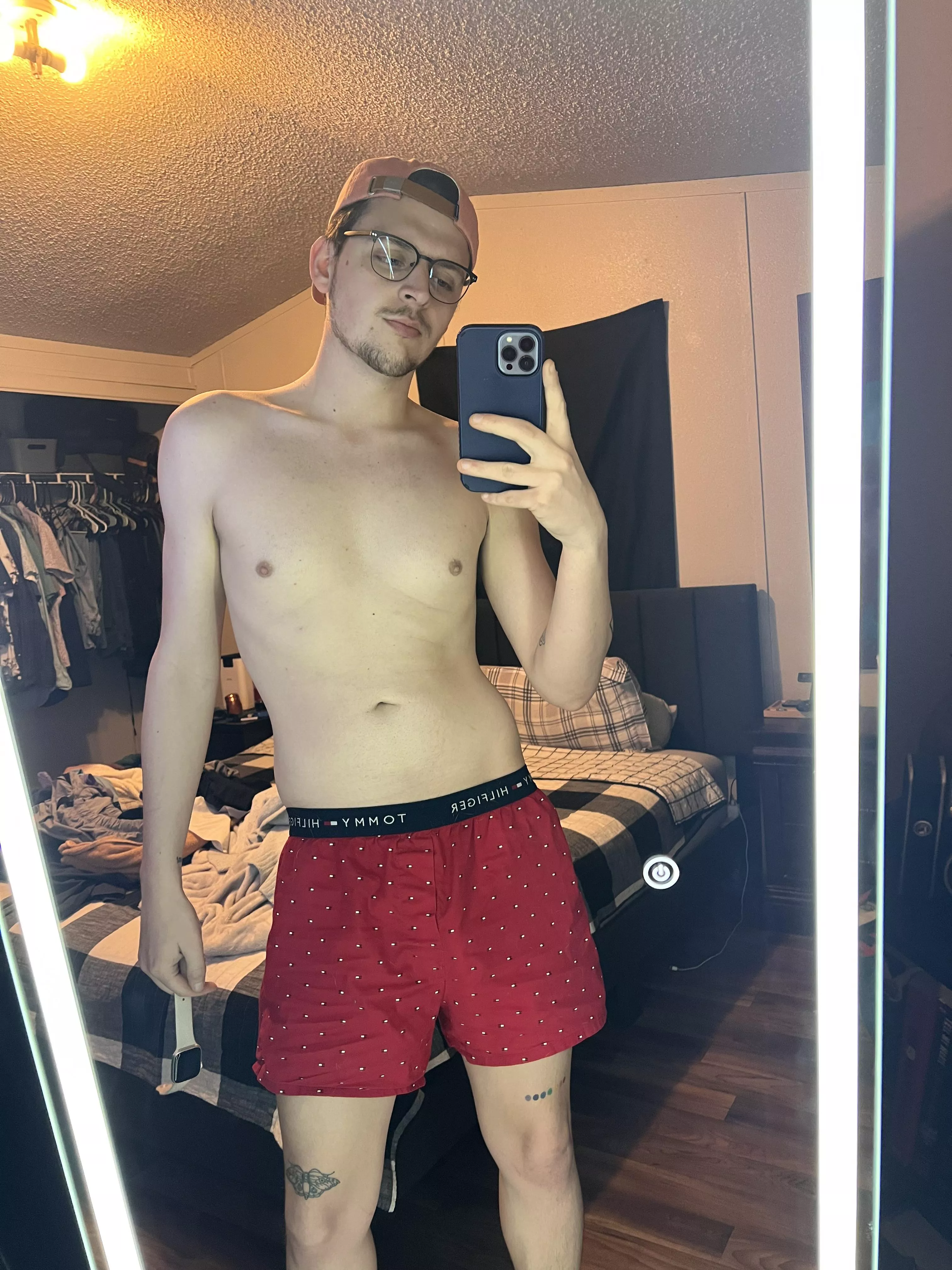 Invest in a light up mirror… it’s worth it 