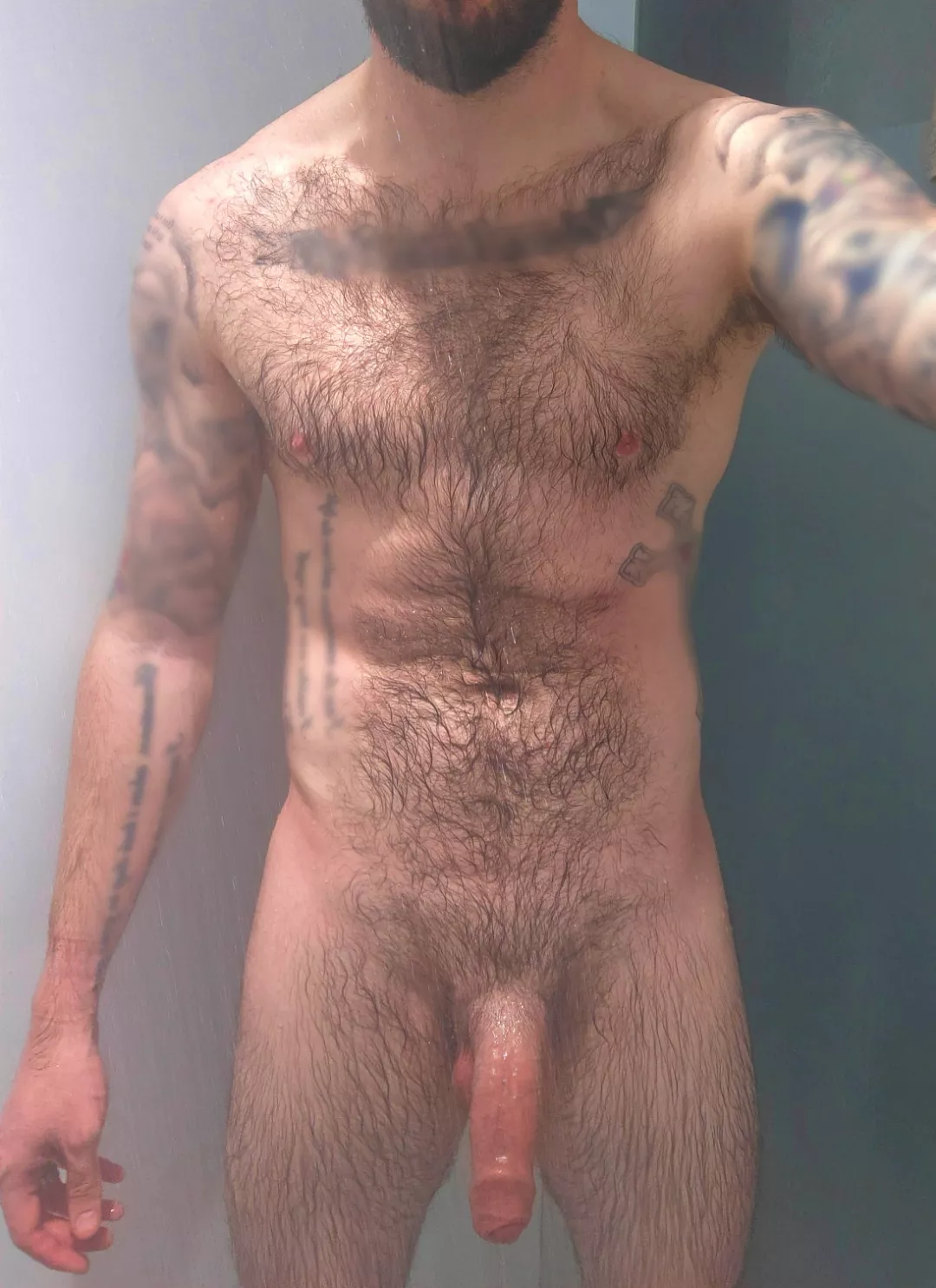 It's just a little wet, you can help me dry off