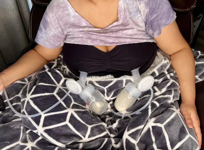 Just me pumping 20 oz in a single sitting