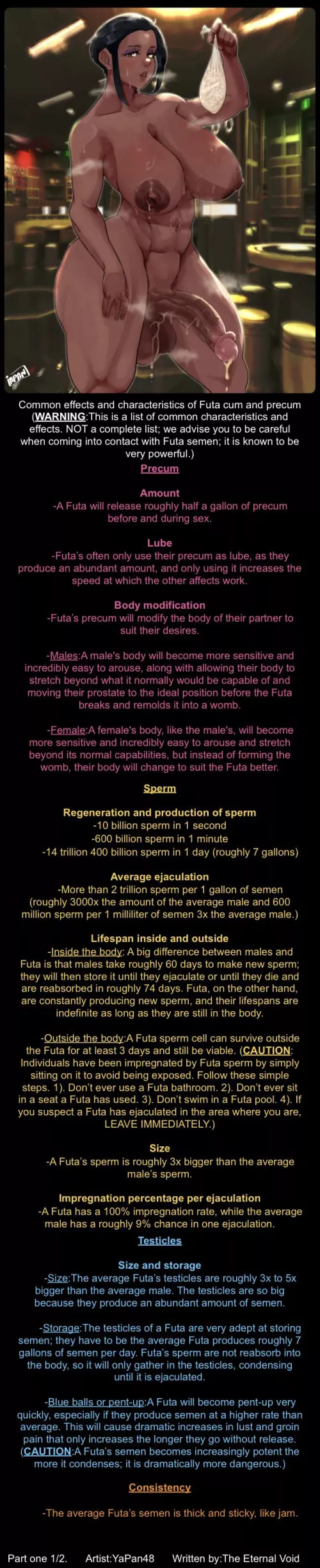 Lore:Futa Cum (Part one) [Lore] (Artist:YaPan48)