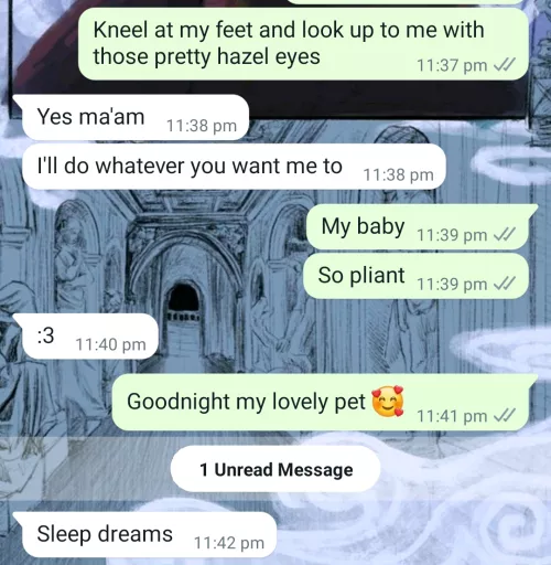 Made me chuckle. She's a little drunk.