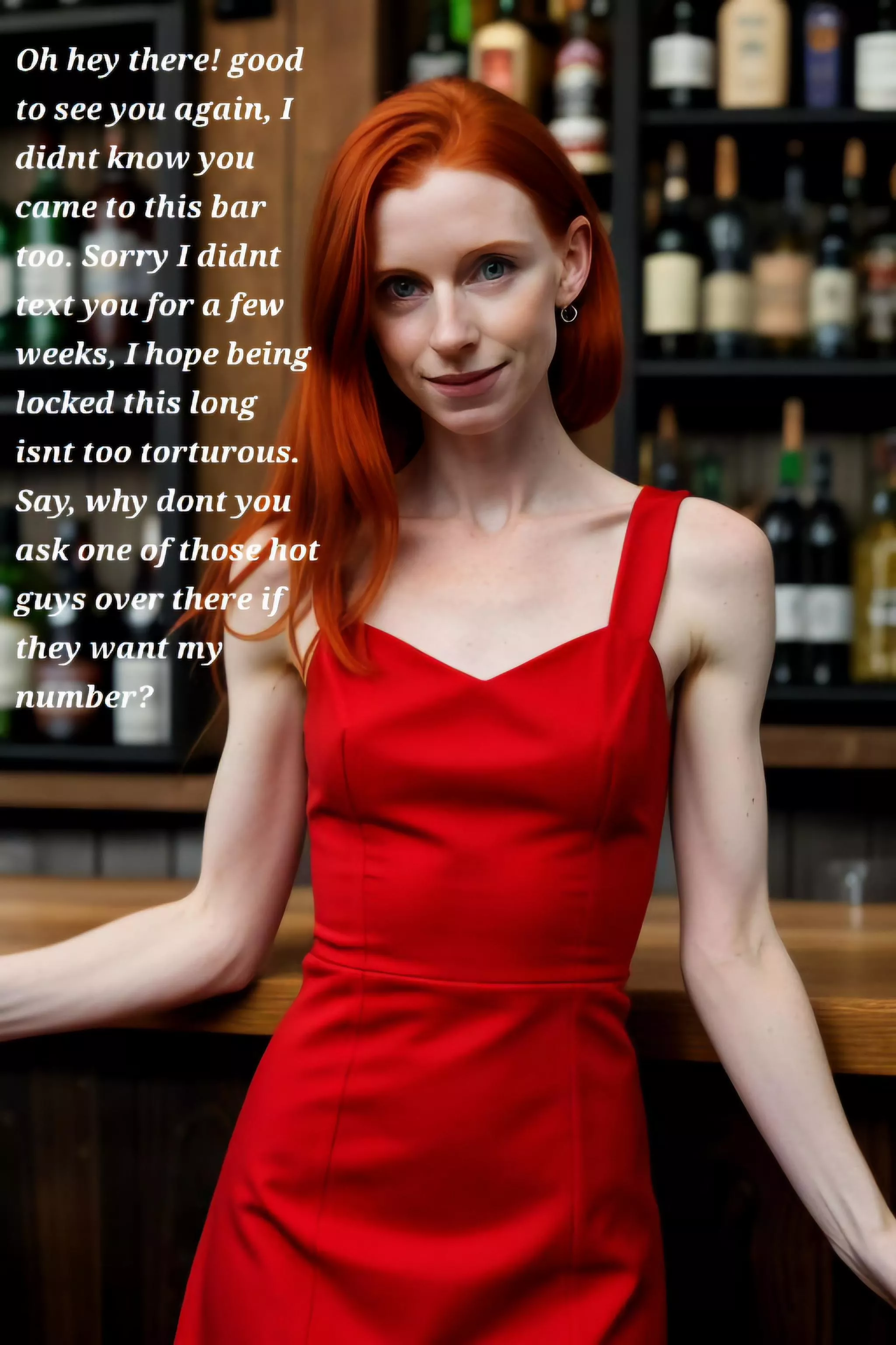 Meeting a new girl (part 2) AI generated with perchance)