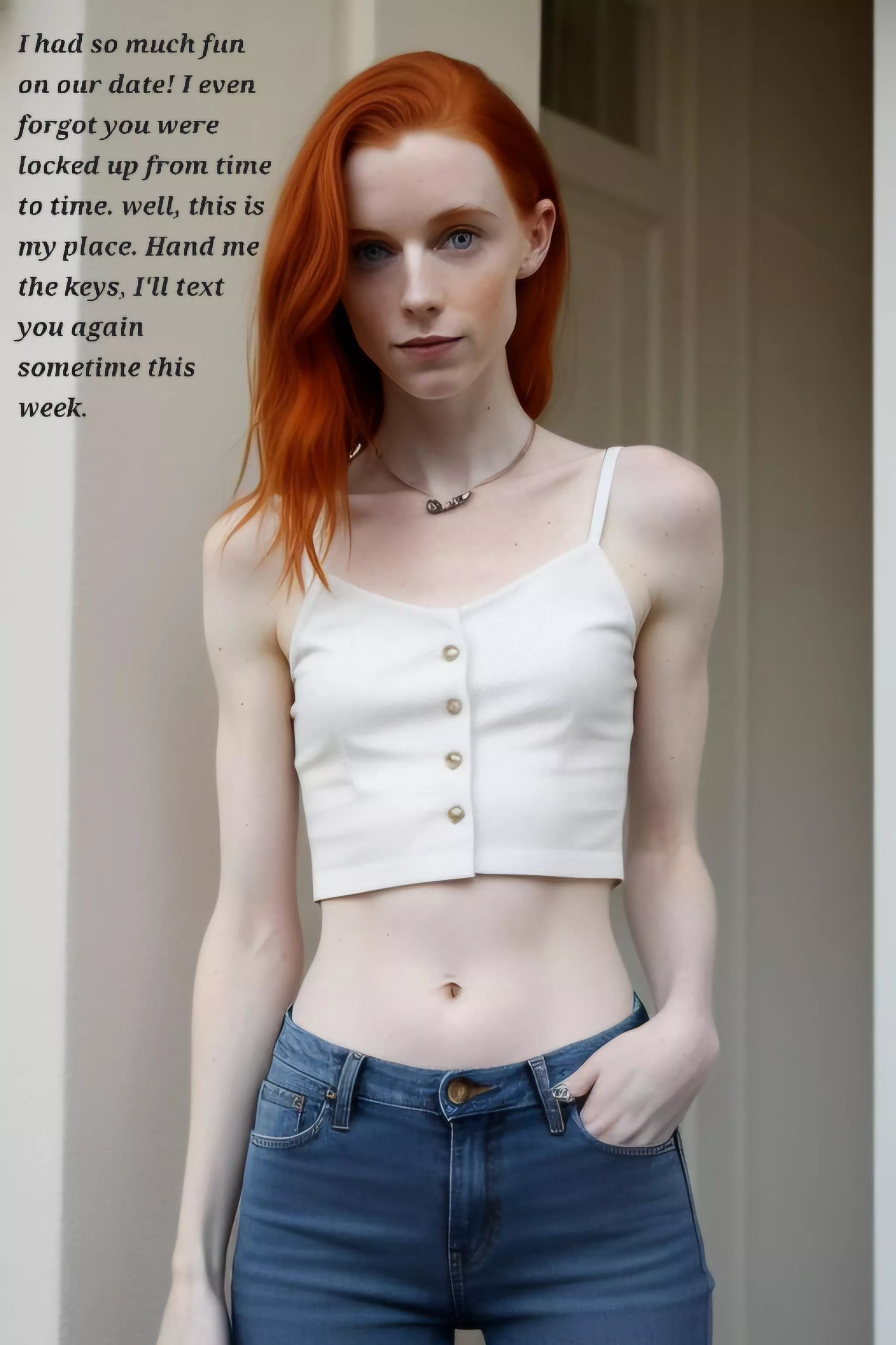 Meeting a new girl (part1) [AI generated with perchance]