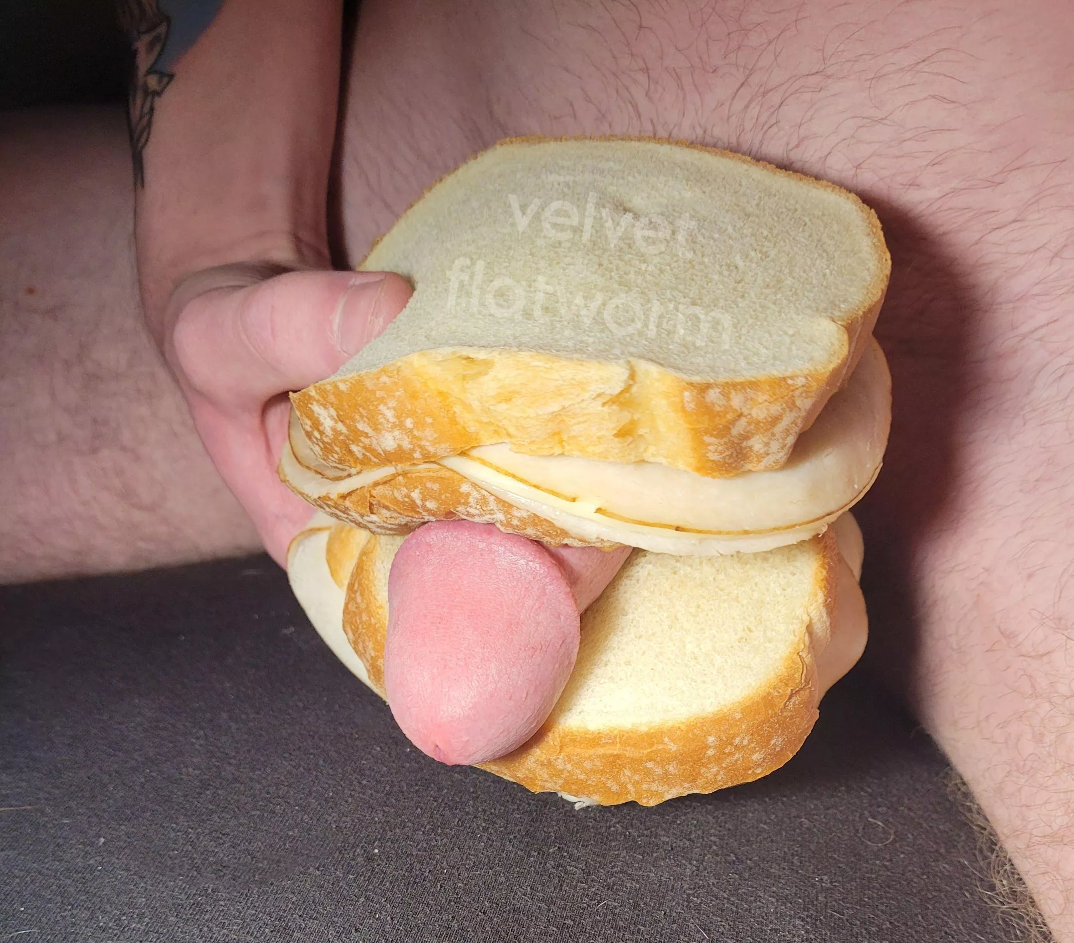 My gf asked for extra meat in her sandwich