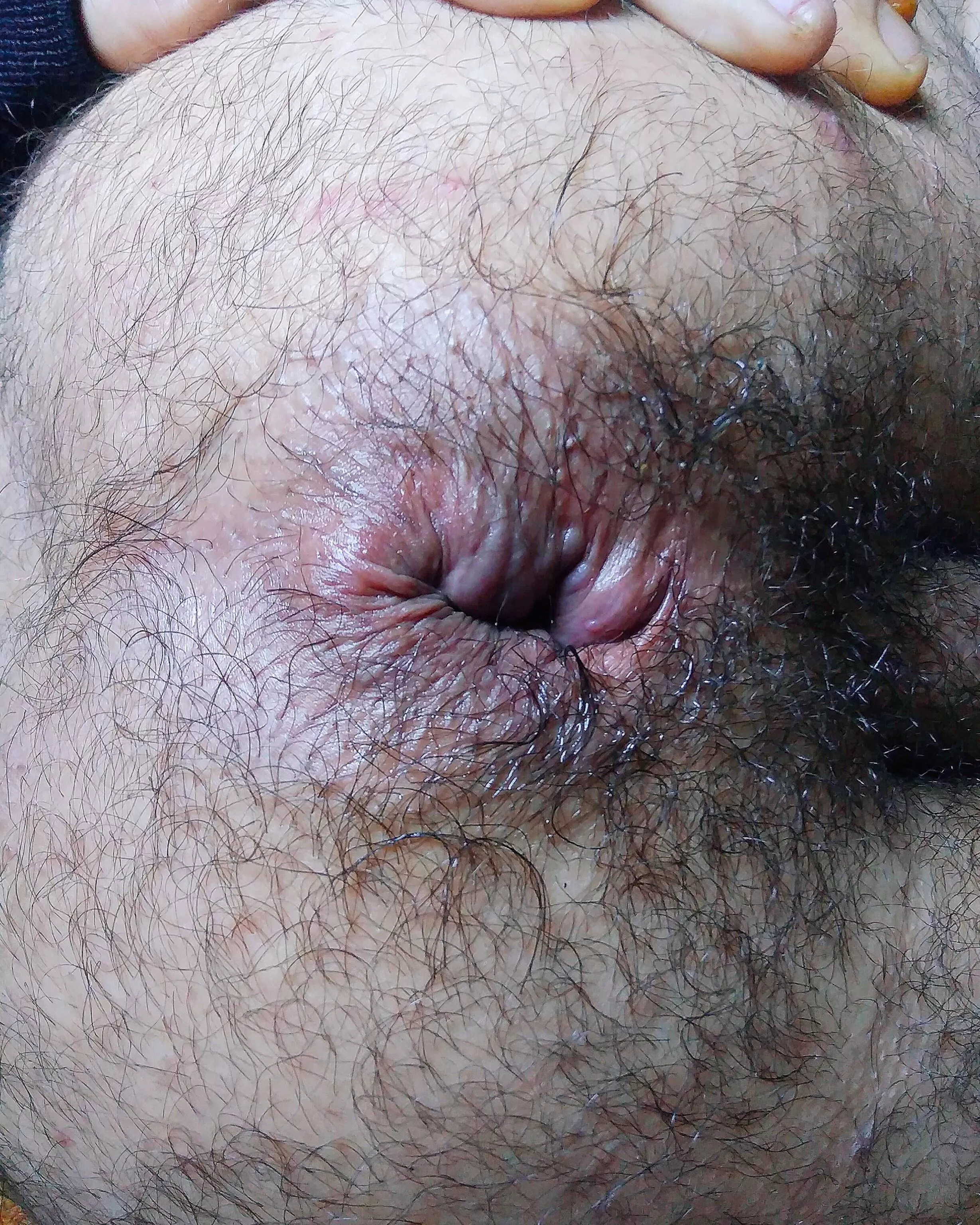 My hairy asshole stretched