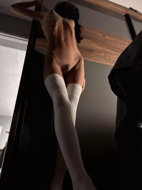 My long legs are always cold [F]