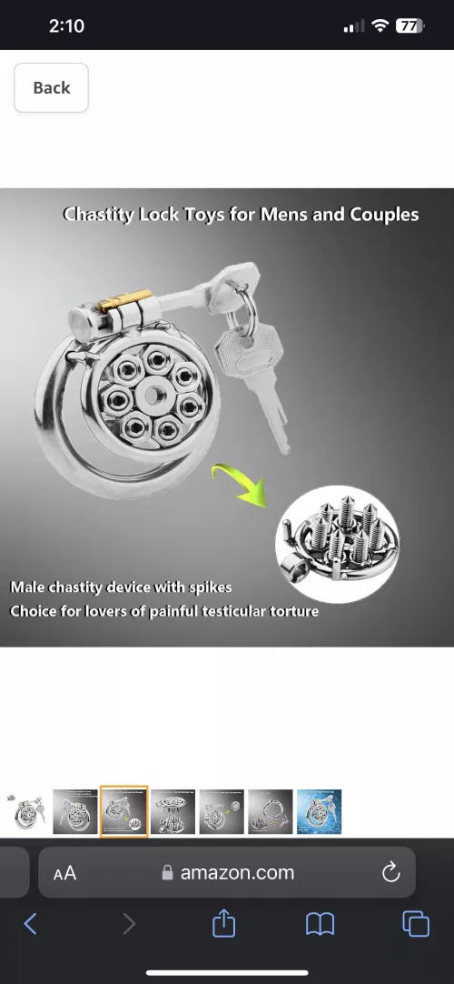 New cage has been ordered