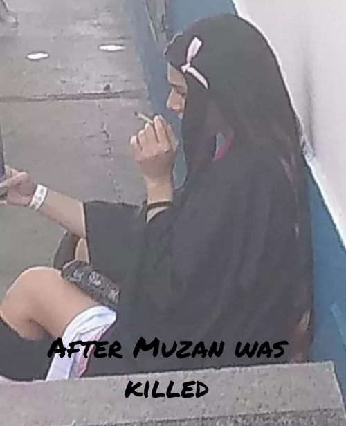 Nezuko dealing with her demons