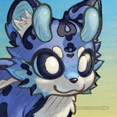 Nudibranch Cat OC PMD PFP Ko-fi Requested by Mossie [OC, Digitally Handmade, 11/2023]