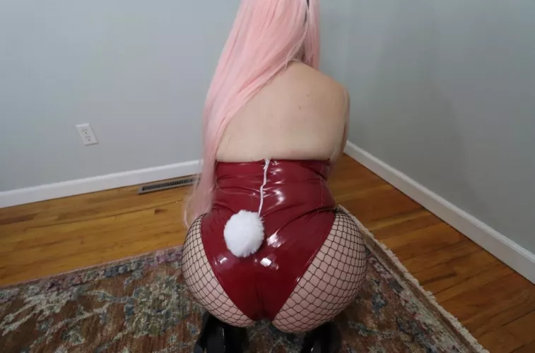 Showing off my bunny booty