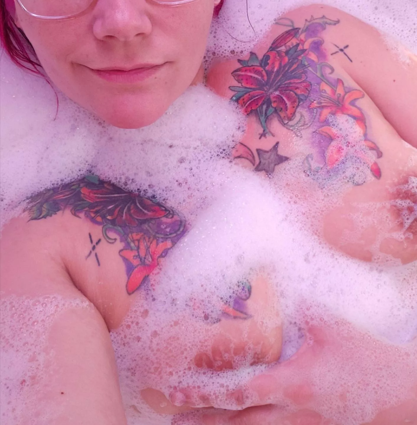 Some Soapy Bath Time Action NSFW