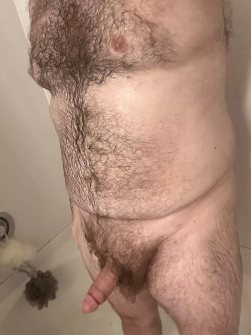 Sometimes showering and seeing my wet fur makes me so horny