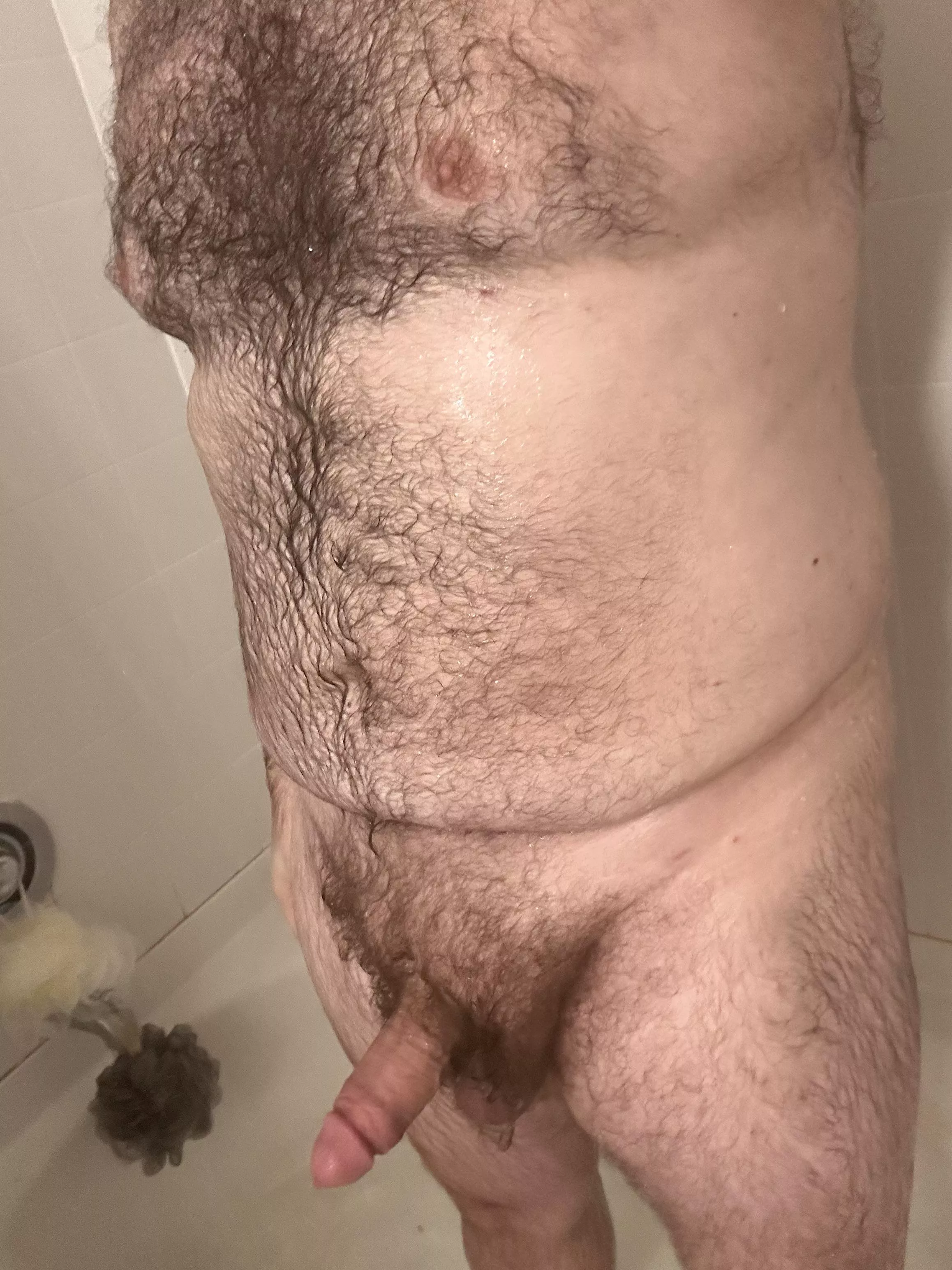 Sometimes showering and seeing my wet fur makes me so horny