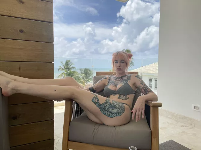 Sparkly bikini last summer in Belize