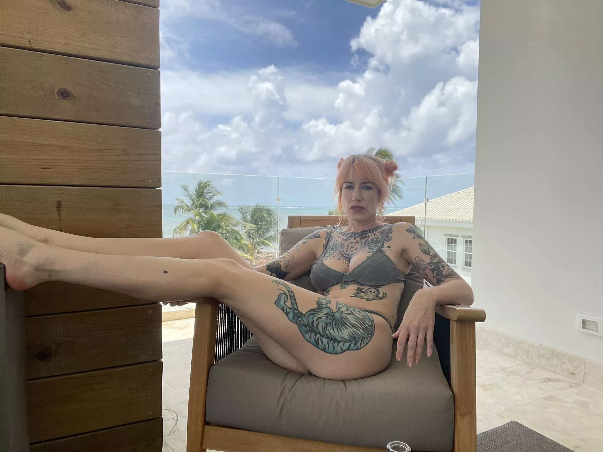 Sparkly bikini last summer in Belize