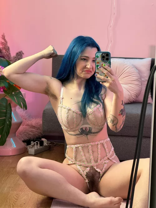 Strong, hairy and sexy 