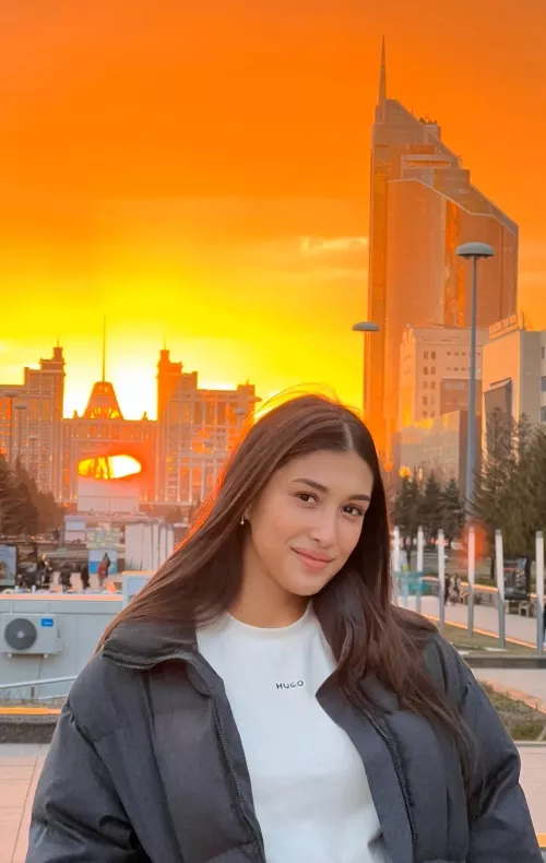 Stunning Kazakh girl ...