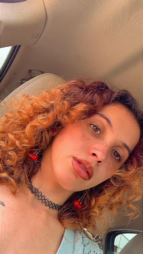 There cherries aren’t as pretty as my real ones heheh… ;)