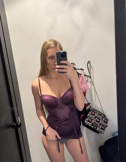 This is my purple female armor