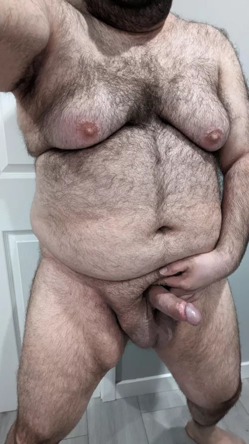 Too horny for clothes 