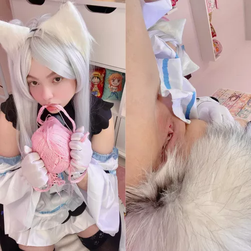 vanilla from nekopara by bwnniepaws