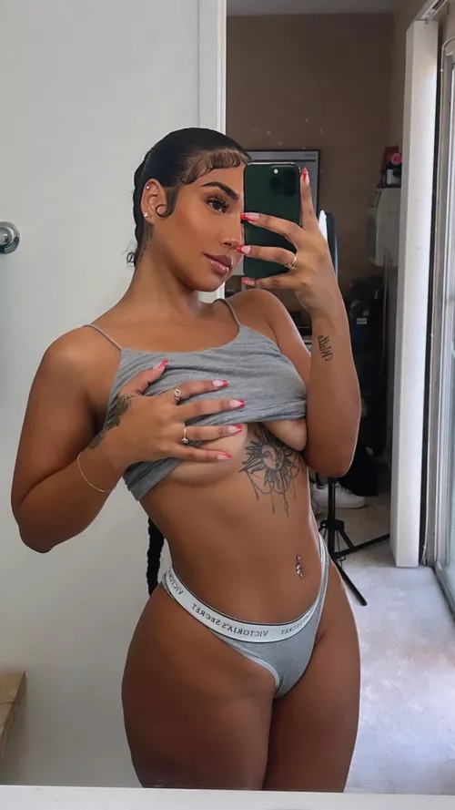 Wanna hold my boobies, daddy?