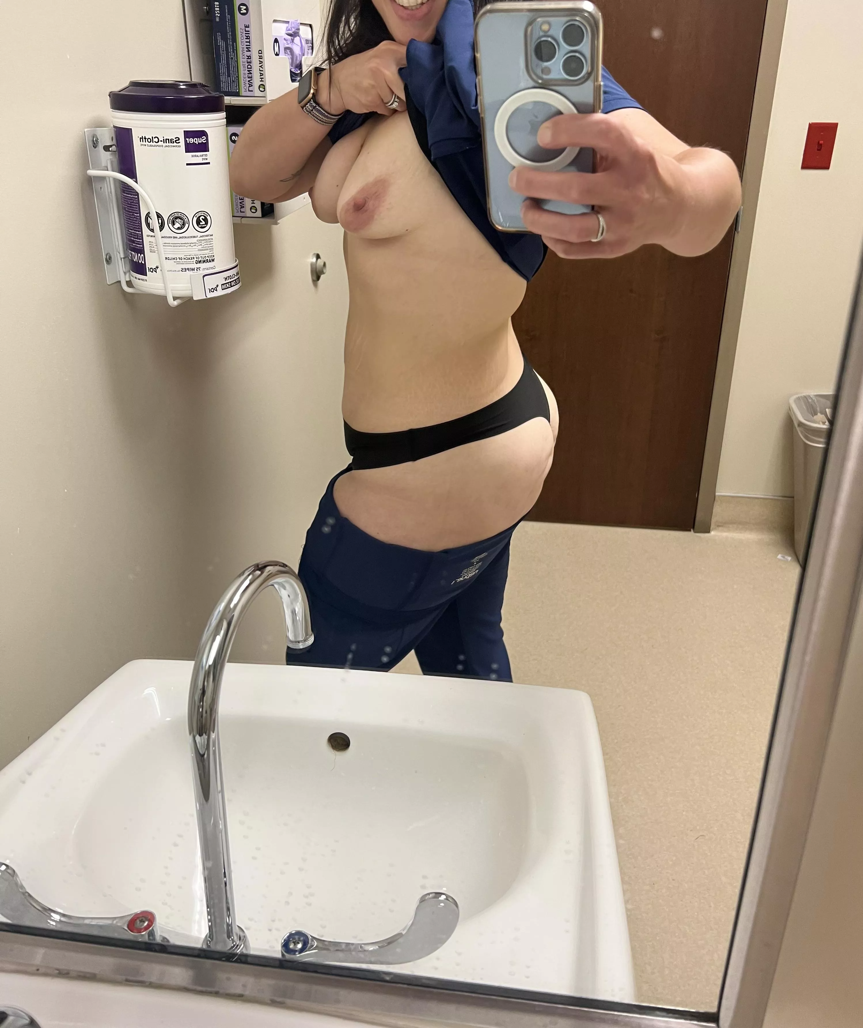 When the scrubs come off, the freak comes out