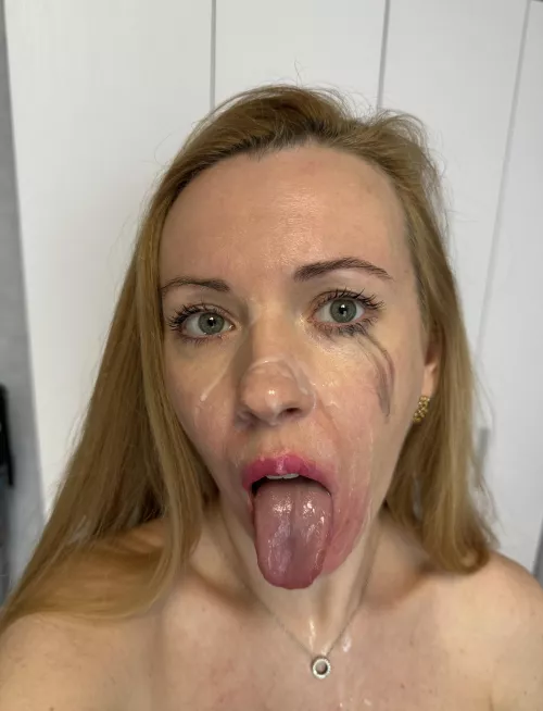 you can paint on me with your sperm