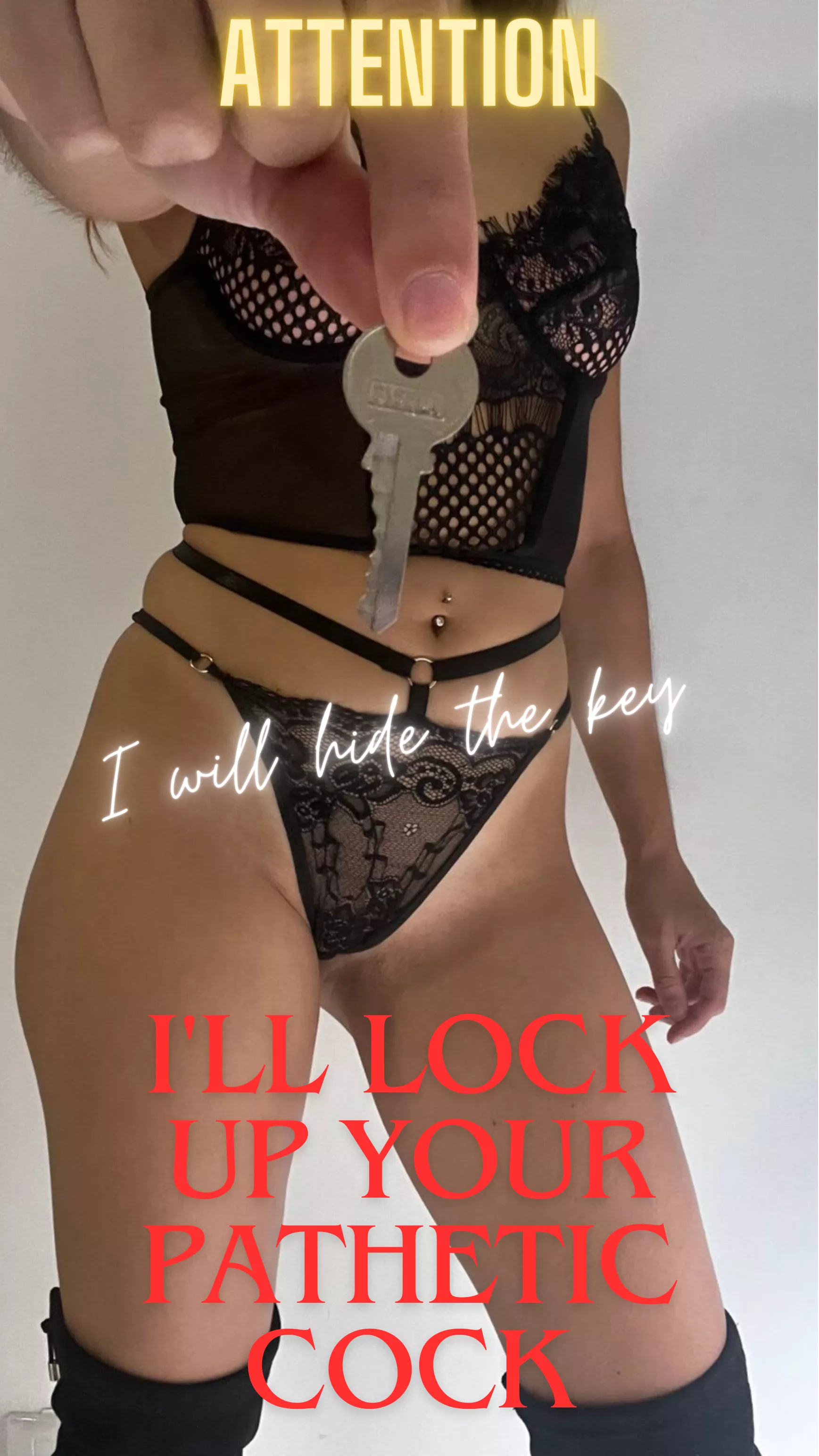 you will never get out of your cage