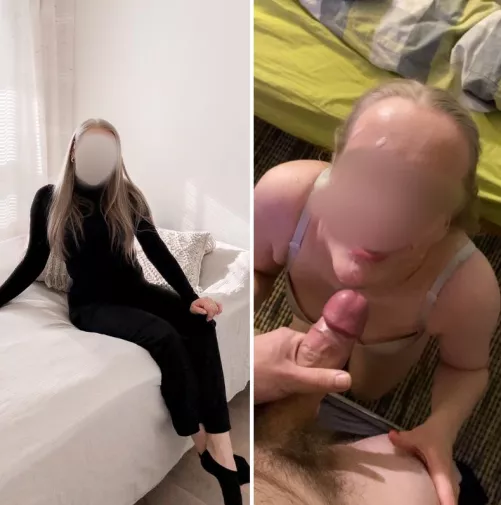 100⬆️ to see the video of my gf taking a massive facial😍