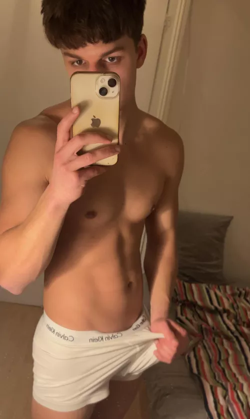 (19)Would you take them off me?