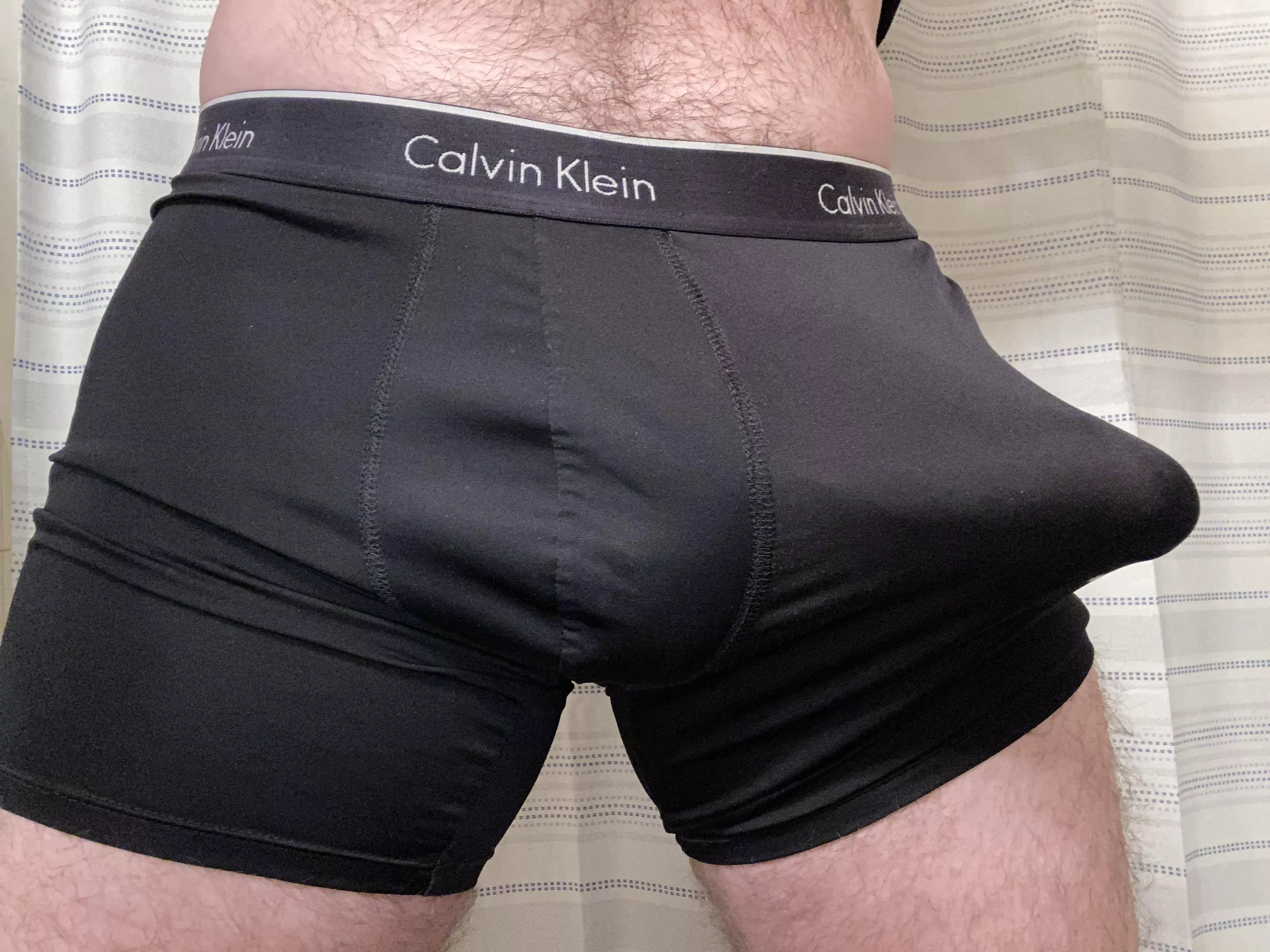 Back in black! Who wants to see what I’m hiding? 