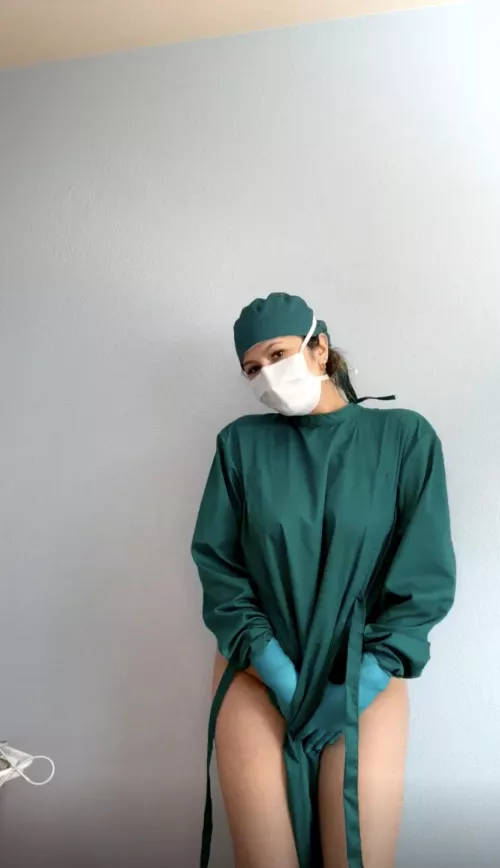 Can I be your naughty nurse?