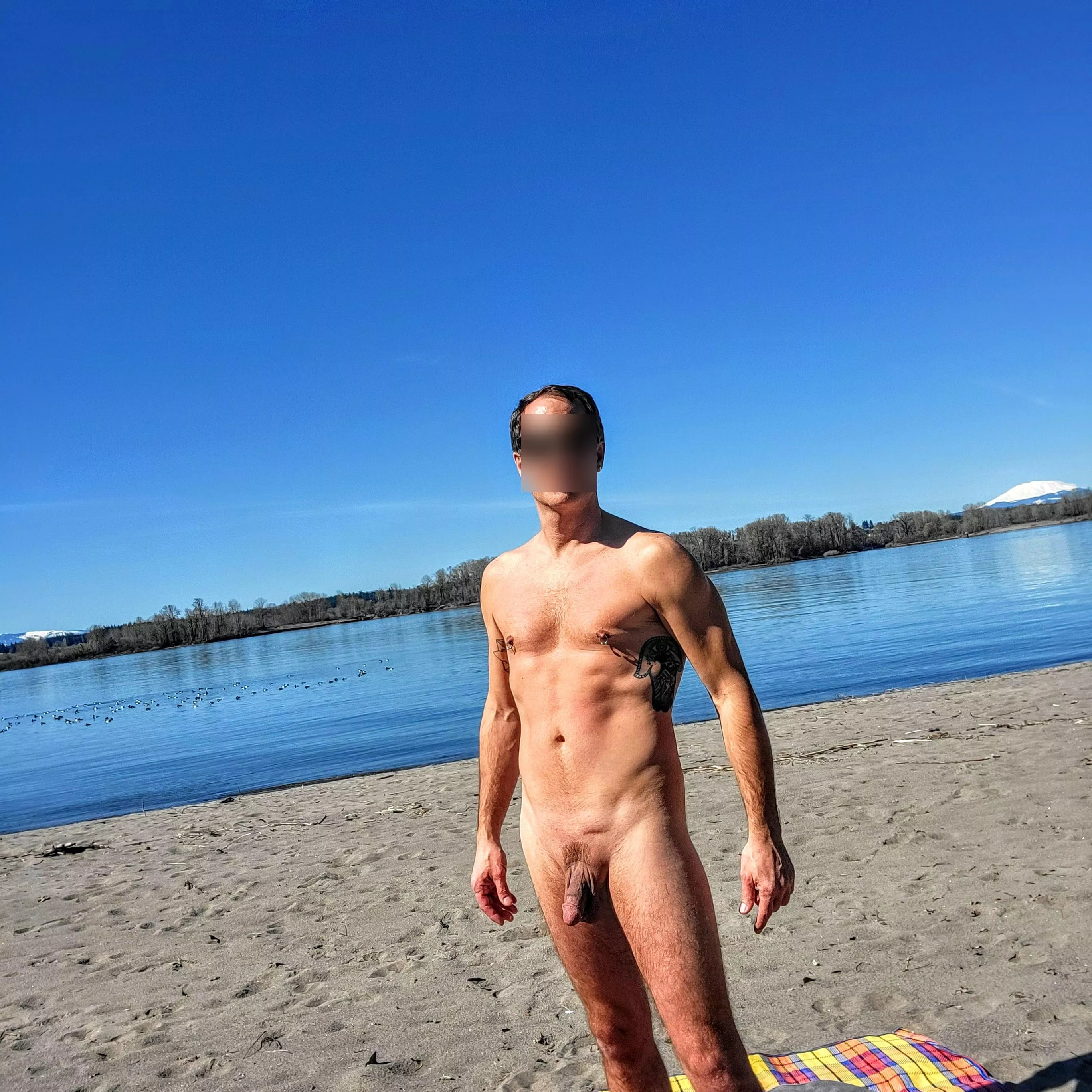 Can't wait to get back to the nude beach later this week. Need to work on some tan lines that have developed recently. 