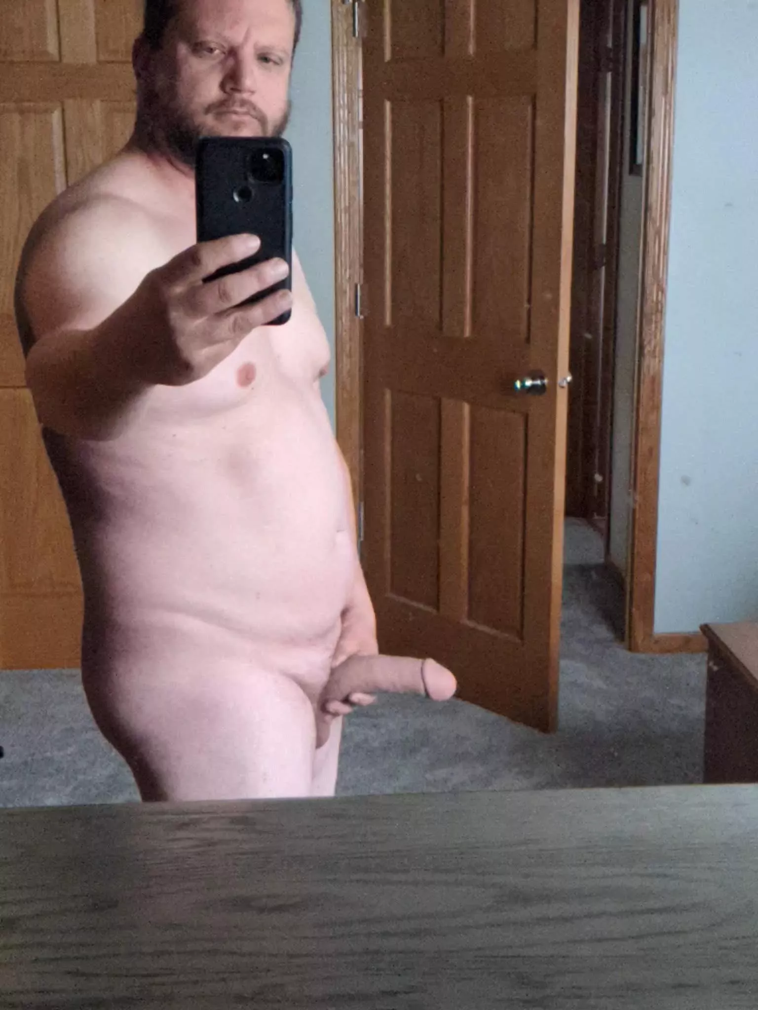 Chubby man with a chubby dick