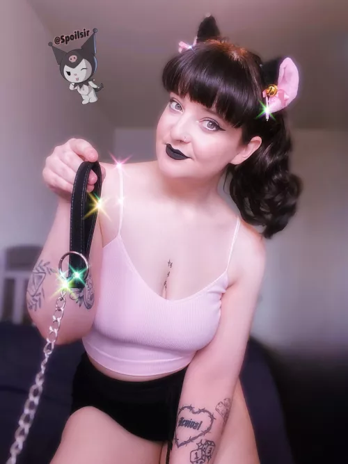 dominant kitty🤭 come serve puppy ‪ੈ♡˳‬ 