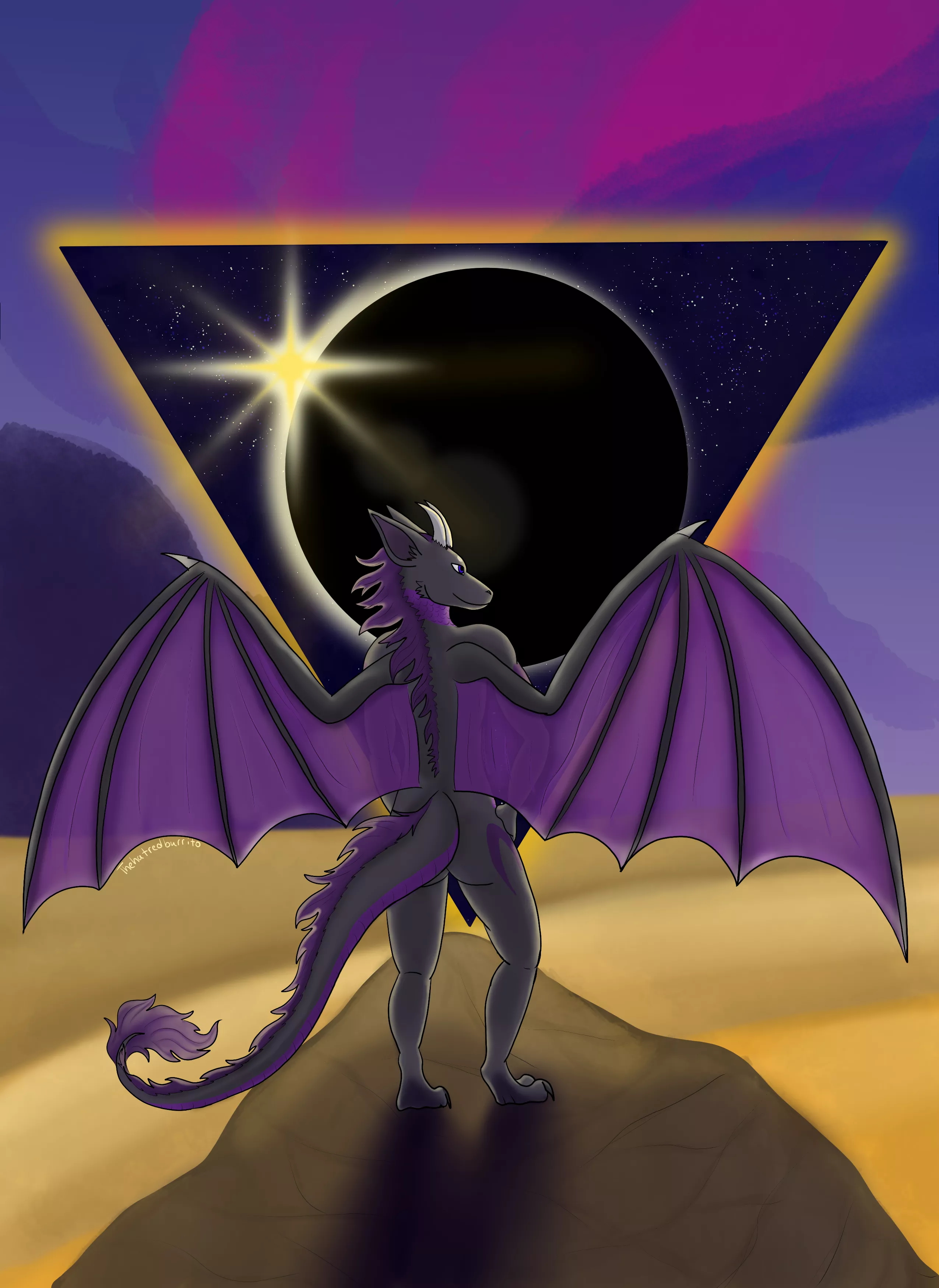 eclipse (art by me thehatredburrito)