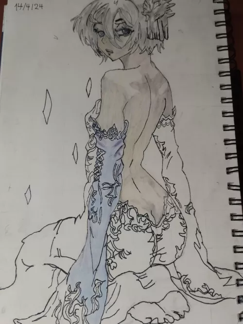 First time colouring with colored pencils and its a nightmare 