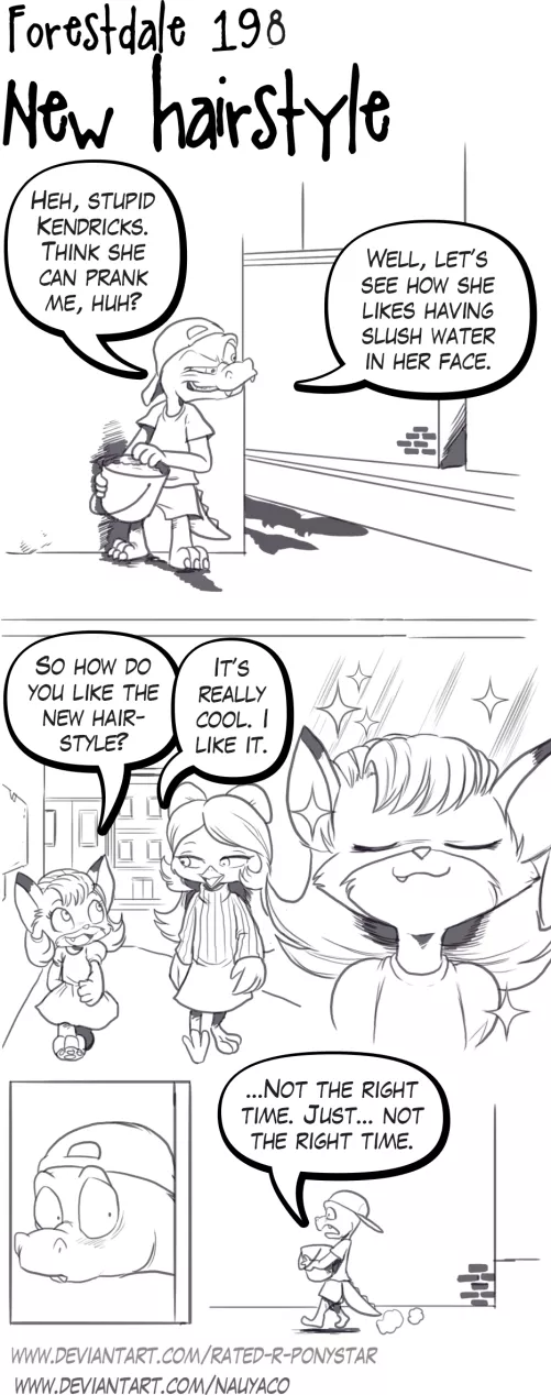 Forestdale 198: New Hairstyle (By Nauyaco and Talos Lives)