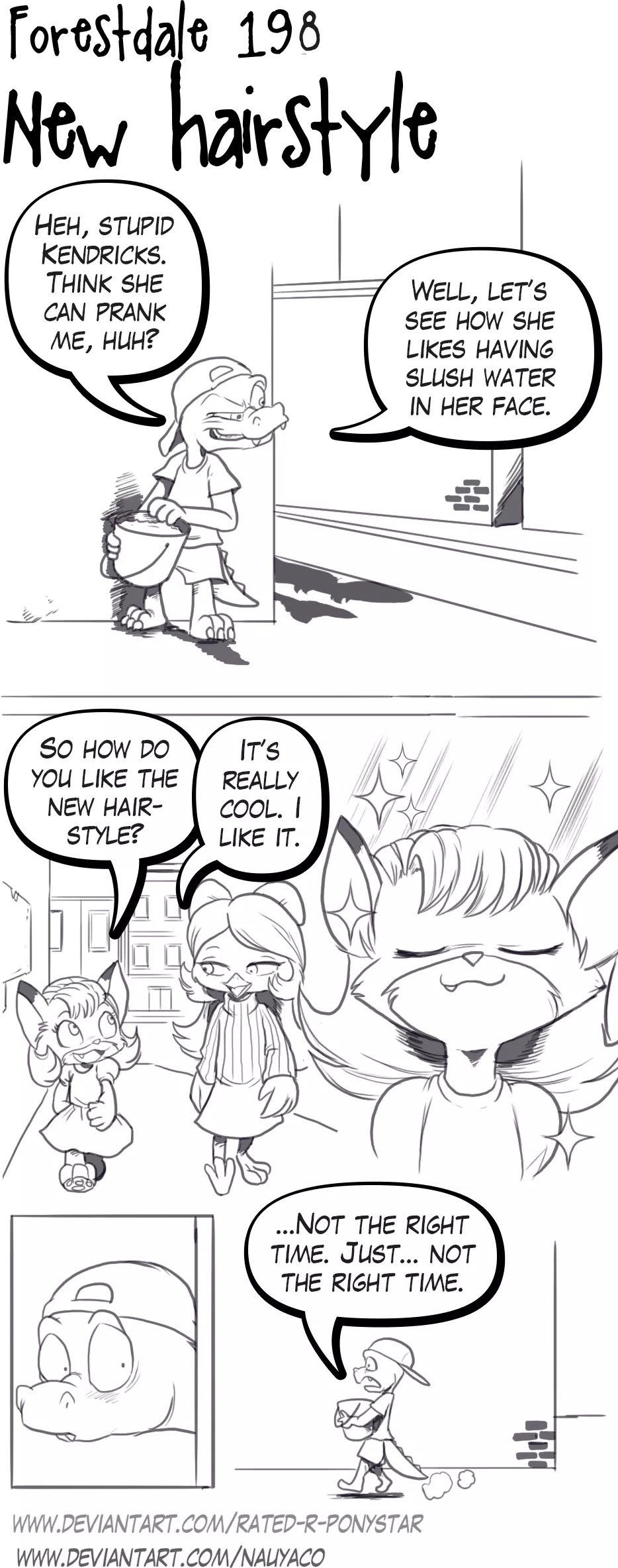 Forestdale 198: New Hairstyle (By Nauyaco and Talos Lives)