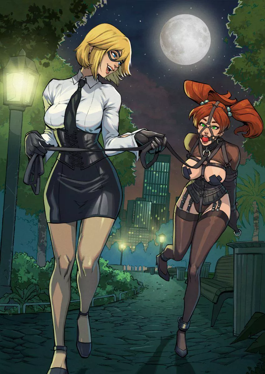 Going for a lovely walk in the moonlight (Danusko)