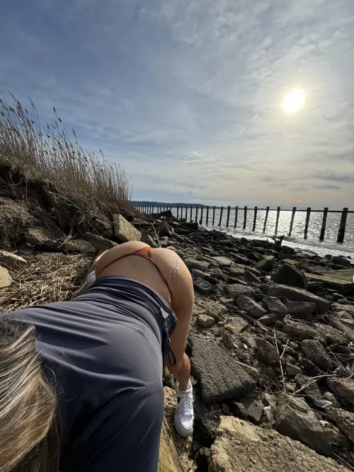 had a little beach fun🤤😏