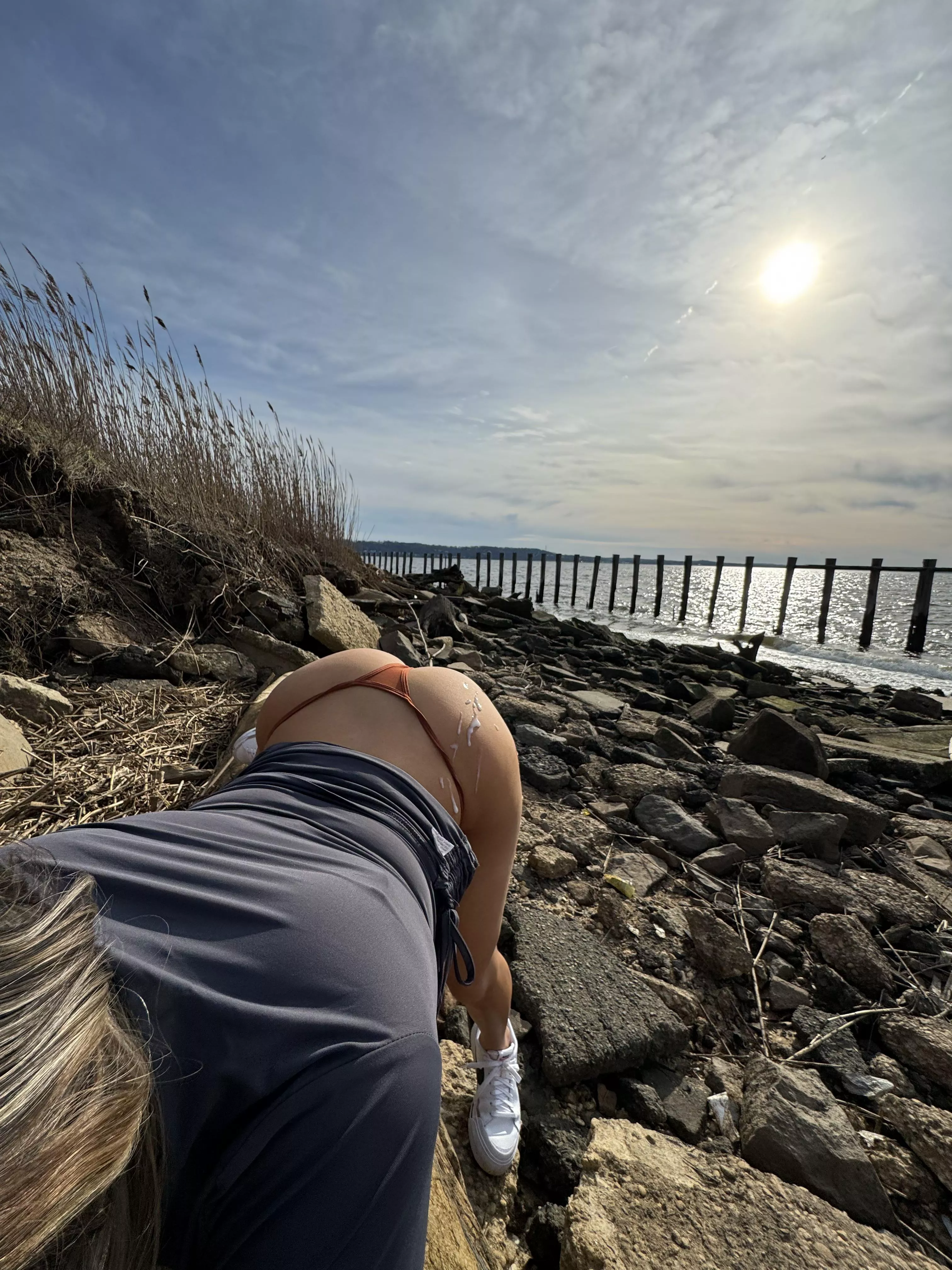 had a little beach fun🤤😏