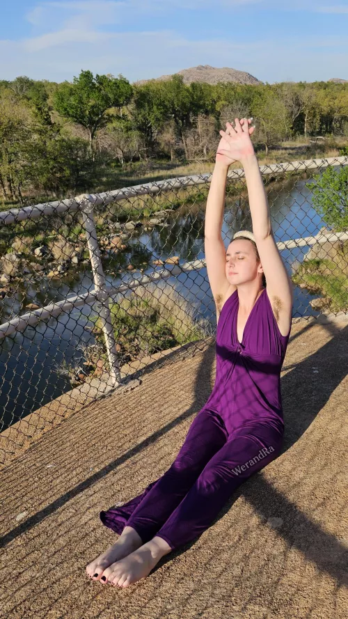 Hiked to get this view...and scent