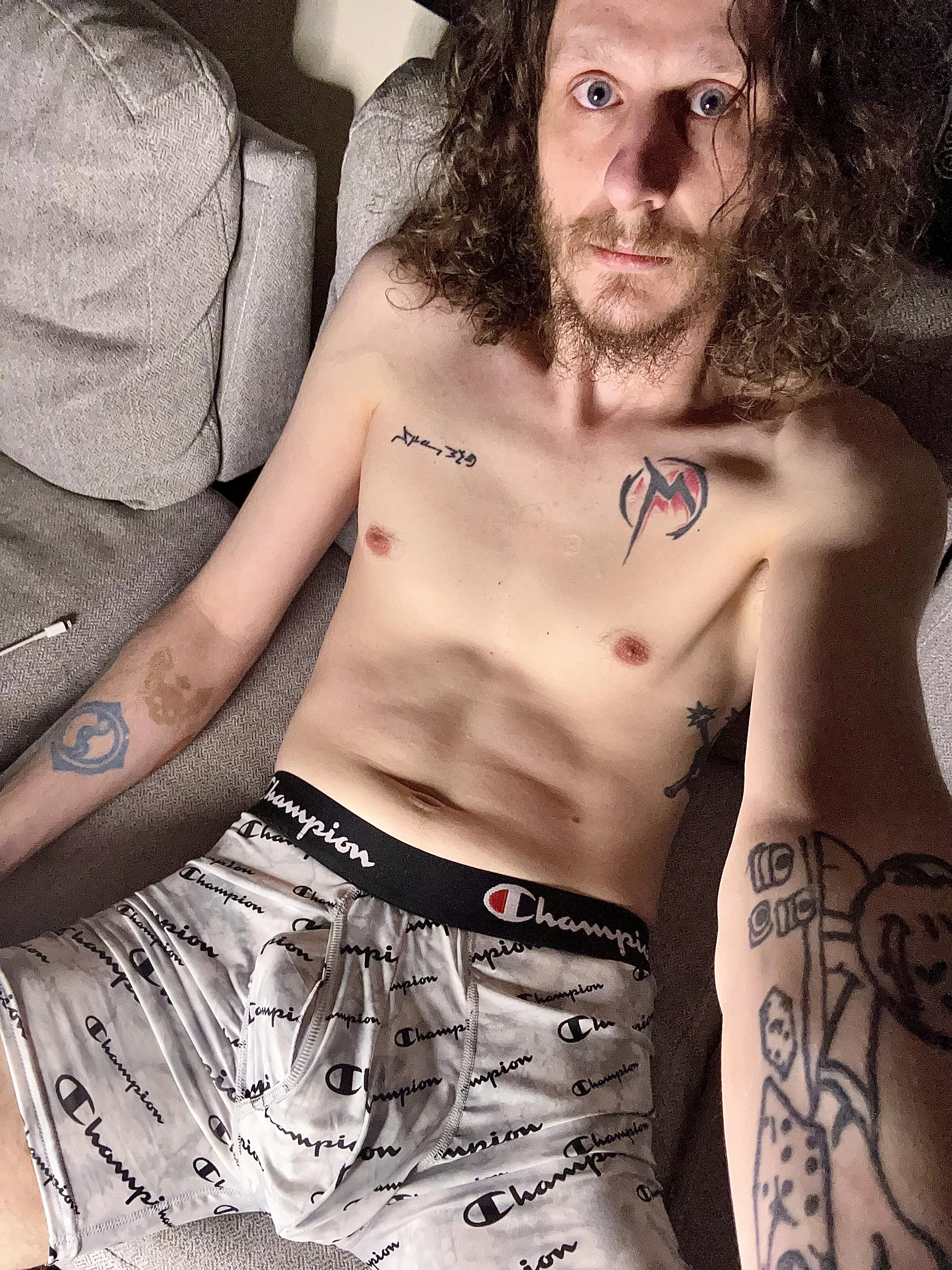 I love getting new underwear [32]